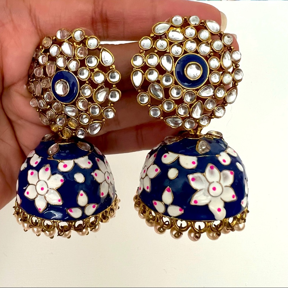 Fashion earrings, Jhumkas and new without tags